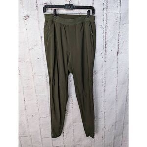 Lululemon CA 35801 RN106259 Olive Green Pants Joggers with Side Pockets Size M M